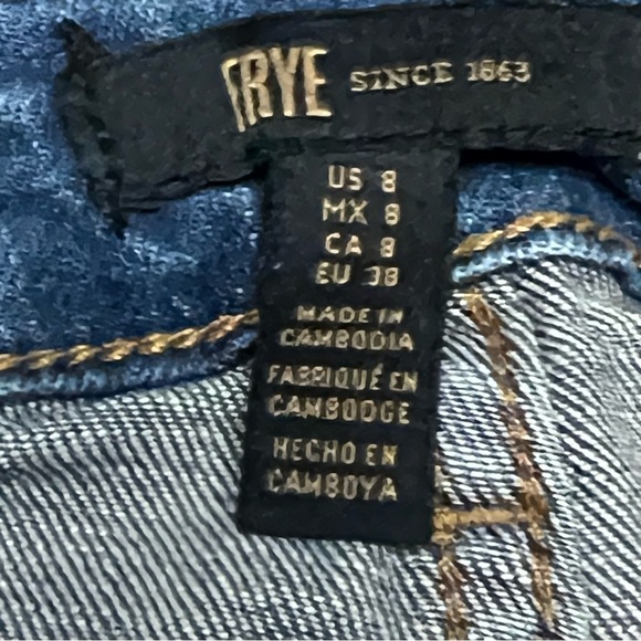 Frye Ladies Jeans Size 8 - Picture 4 of 6
